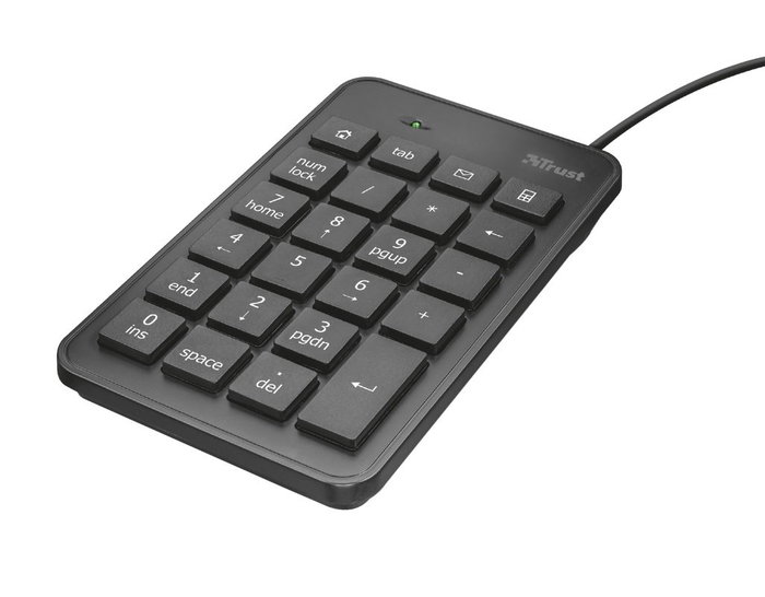 Trust Xalas Teclado Numérico USB Negro
